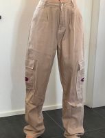 Cargohose Hose Jeans Baggy beige Shein Größe S Bayern - Taufkirchen Vils Vorschau