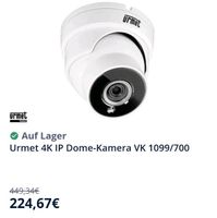 Urmet 4K IP Dome Kamera VK 1099/700 Dortmund - Innenstadt-West Vorschau