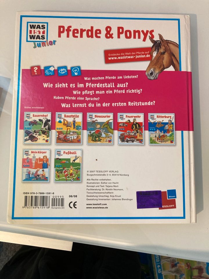 Was ist was Pferde und Ponys Erstes Lesen Erstleser Klappen in Baiersdorf
