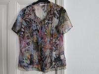 BONITA Leichte Chiffonbluse Kurzarmbluse Bluse Naturtöne 42 Berlin - Tempelhof Vorschau