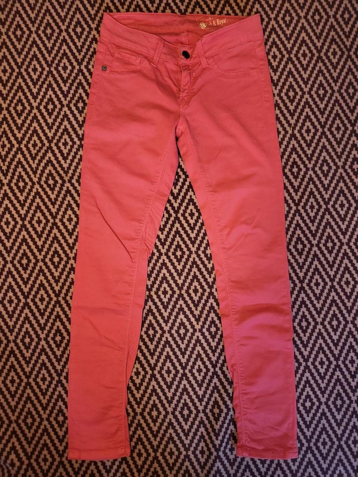 RICH&ROYAL super Skini Jeans Größe 28/32 in Neon Pink in Chemnitz