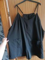 schwarzer Jumpsuit mit Taschen und verstellbaren Trägern Größe4XL Nordrhein-Westfalen - Telgte Vorschau