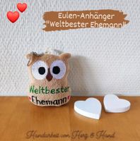 Eulen- Anhänger WELTBESTER EHEMANN* handmade* Hochzeitstag Liebe Rheinland-Pfalz - Glan-Münchweiler Vorschau