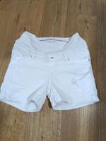 umstandsshorts Shorts h&m Mama gr. 40 weiß Bayern - Reisbach Vorschau