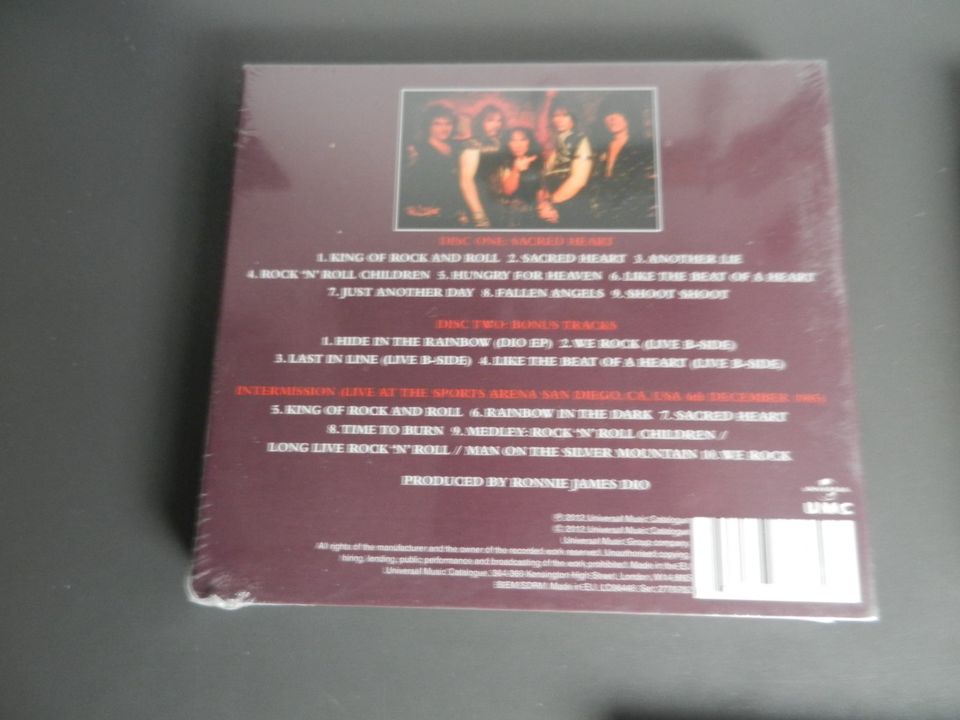 Ronnie James Dio 3 x Do.CD Deluxe Versionen Black Sabbath Rainbow in Dormagen