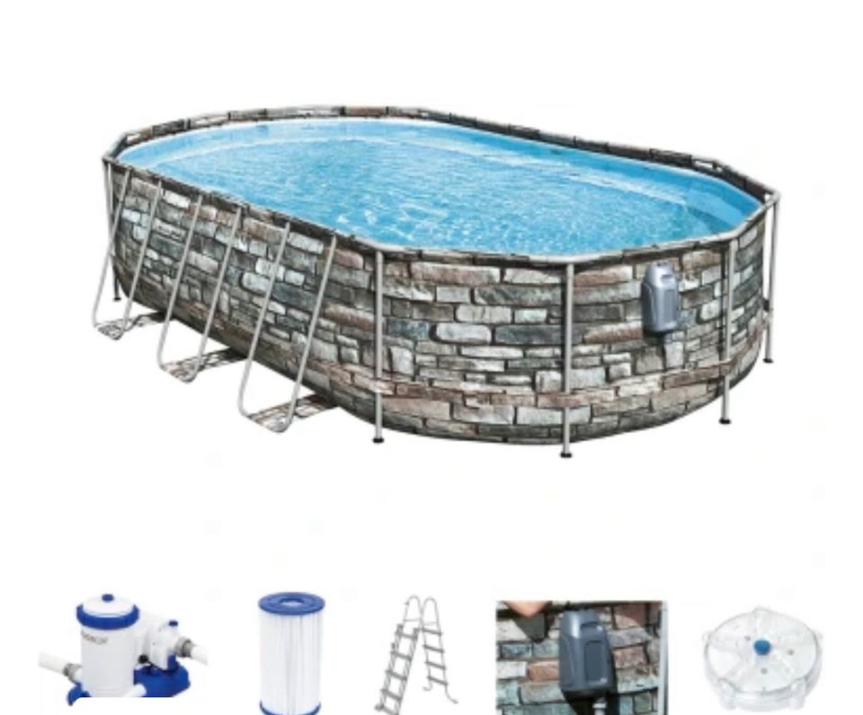 Power Steel™ Comfort Jet™ Frame Pool 610 x 366 x 122 cm in Erfurt