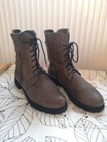 Think! Stiefel Stiefelette Schnürschuh Denk anthrazit Gr. 42 1/2 Baden-Württemberg - Kehl Vorschau