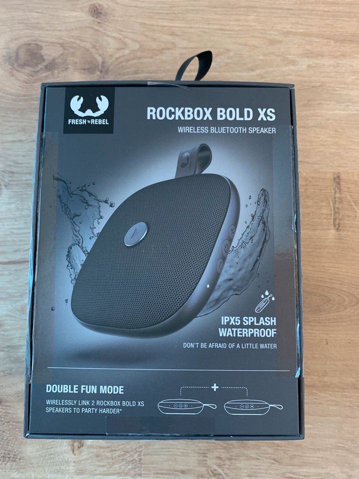 Neu - Rockbox Bold XS - Farbe Storm Grey in Bayern - Manching | Lautsprecher  & Kopfhörer gebraucht kaufen | eBay Kleinanzeigen ist jetzt Kleinanzeigen