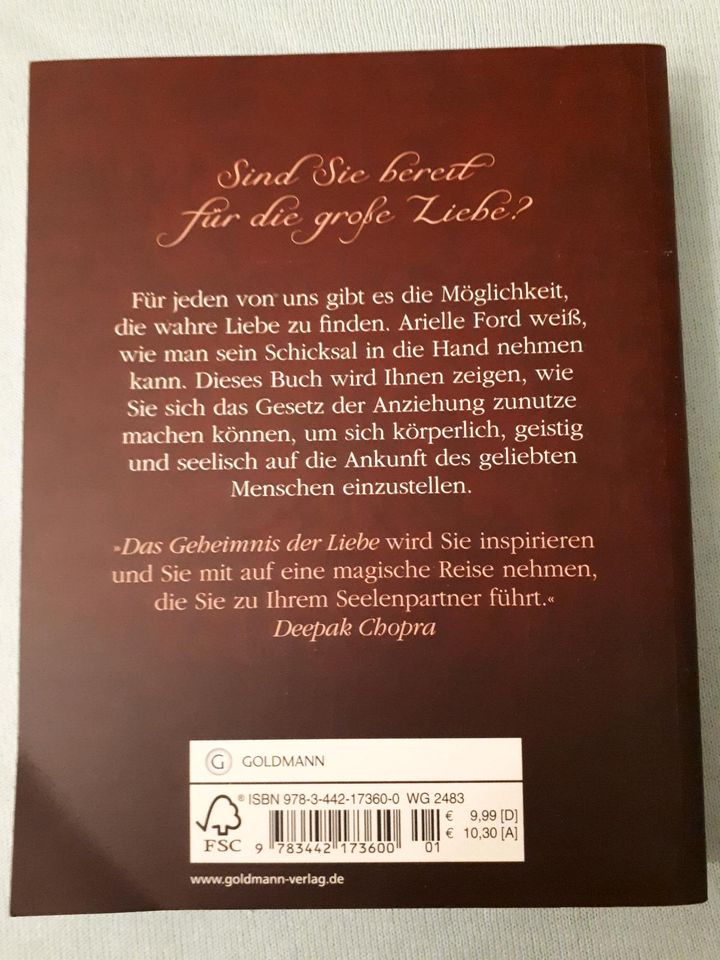 Das Geheimnis der Liebe- Arielle Ford in Bielefeld
