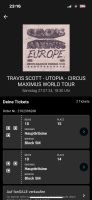 2x Travis Scott Ticket Frankfurt 27.7 Sitzplatz Niedersachsen - Holle Vorschau