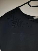 Shirt cutout Pailletten M schwarz Baden-Württemberg - Neckargemünd Vorschau