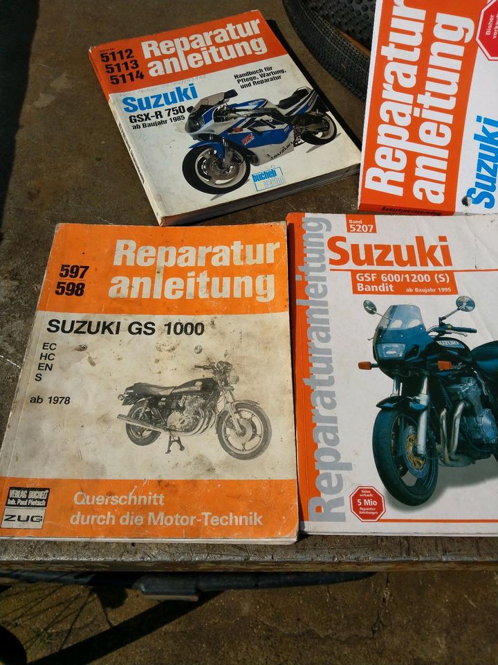 Reparatur Anleitung Suzuki GSXR,Bandit,GSXR,Fahrer HB,Owners Man in Cuxhaven