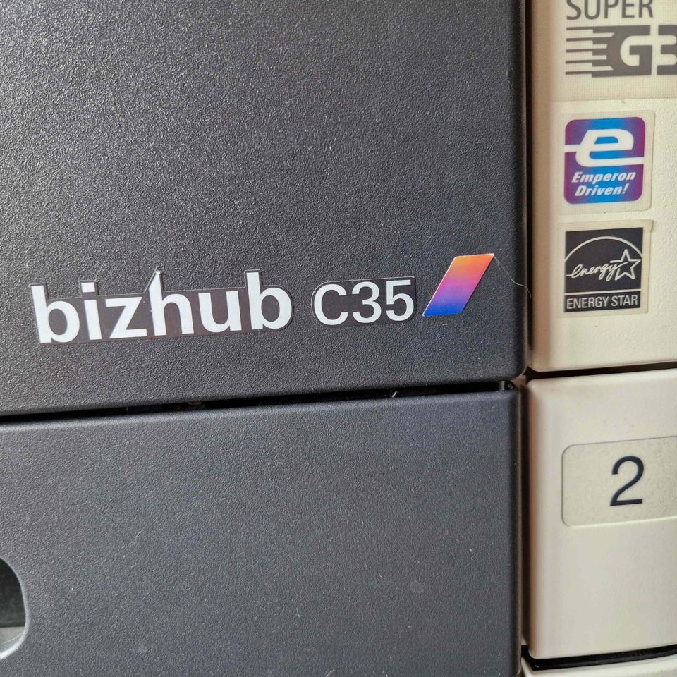 Konica Minolta bizhub C35, gebrauchtes Multifunktionsgerät in Rennertshofen