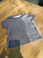 Armani Junior Tshirt Gr. 104 Shirt blau gestreift Bayern - Weiherhammer Vorschau