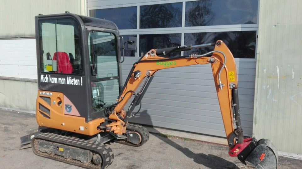 Case CX18B Minibagger zu vermieten - mieten in Geislingen an der Steige