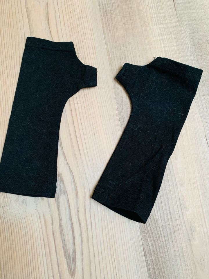 Kostüm kleid Katze, Gr. 146, schwarz Jersey inkl. Zubehör in Viersen