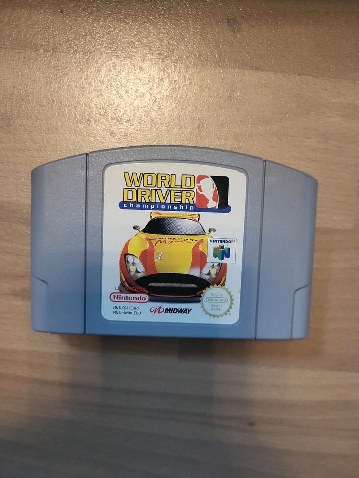 World Driver Championship N64 in Friedberg (Hessen)