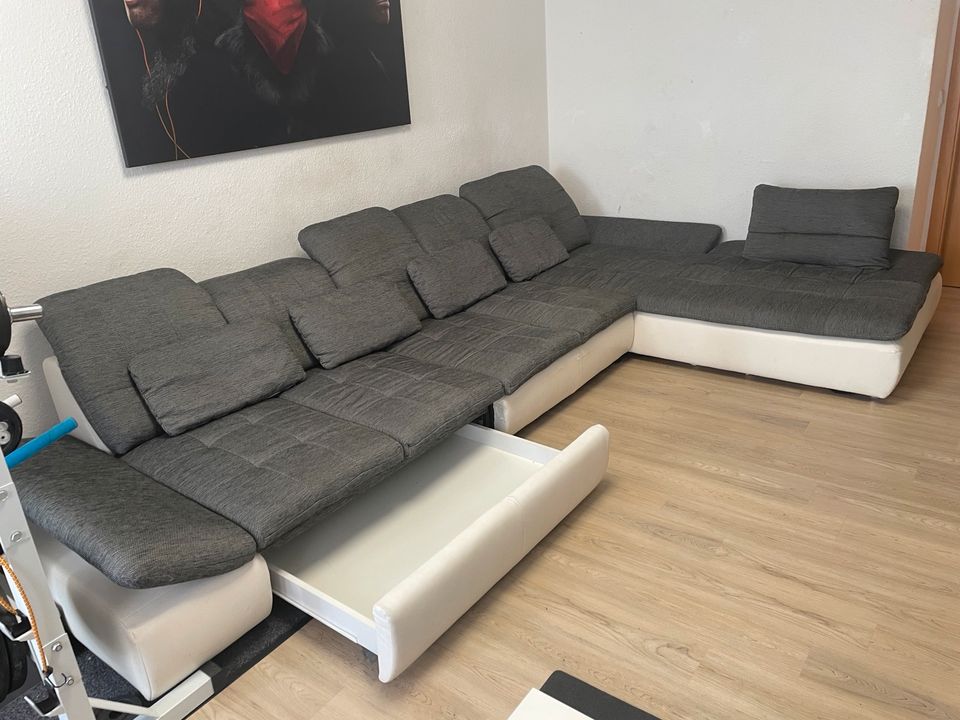 Couch mit Bettkasten verstellbar in Nordhausen