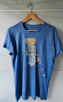 POLO RALPH LAUREN LEINEN T- Shirt Bär Hellblau Stickerei 38 40 M Nordrhein-Westfalen - Krefeld Vorschau
