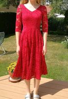 Festliches Midi Kleid rot Spitze Gr. 38 NEU Berlin - Hellersdorf Vorschau