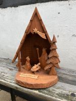 Kleine Krippe Figuren Weihnachten Holz Handarbeit Nordrhein-Westfalen - Leverkusen Vorschau