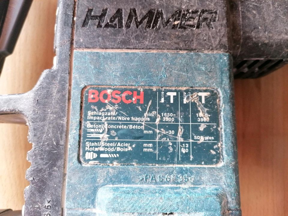 VERMIETE / RENT Bosch Bohrhammer 4 GBH  DSC Schlagbohrmaschine in Filderstadt