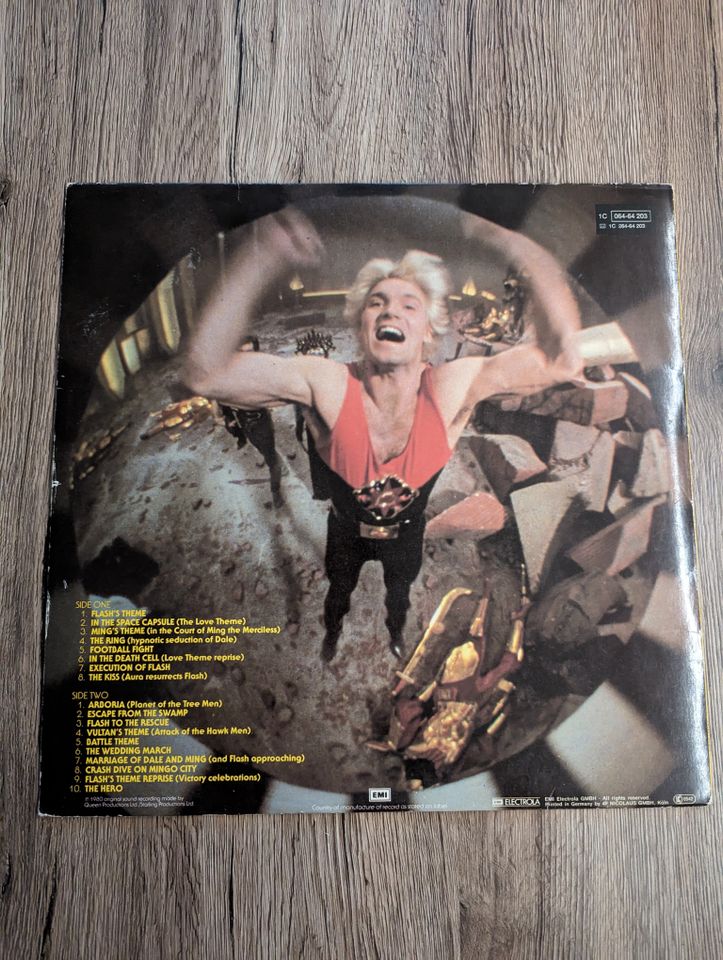 LP Vinyl Queen Original Soundtrack Album FLASH GORDON Schallplatt in Remscheid