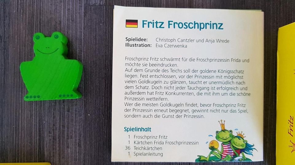 Spiel Haba Fritz Froschprinz Memo in Gaimersheim