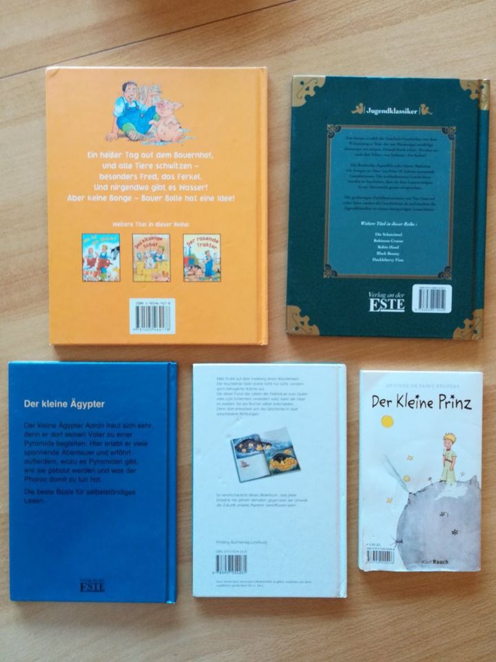 5 Kinderbücher Der kleine Prinz Tom Sawyer Der kleine Ägypter in Delmenhorst