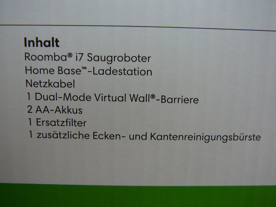 iRobot Roomba i7 156 Saugroboter fast NEU! in Gelsenkirchen