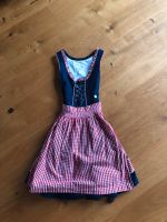 Dirndl dunkelblau/weiß/rot von MarJo Bayern - Offenhausen Vorschau