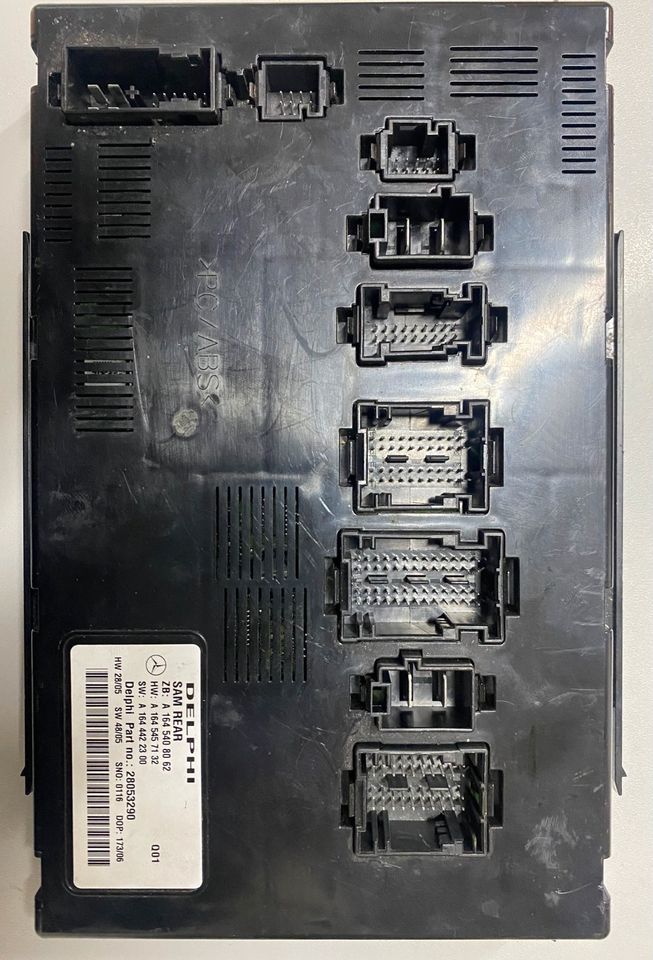 Mercedes ML, GL, W164, X164 SAM Steuergerät Reparatur in Krefeld