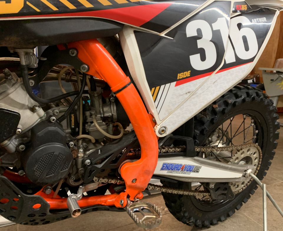 KTM SX85 Modell 2018 (Six-Days-Saxony Dekor) in Radebeul