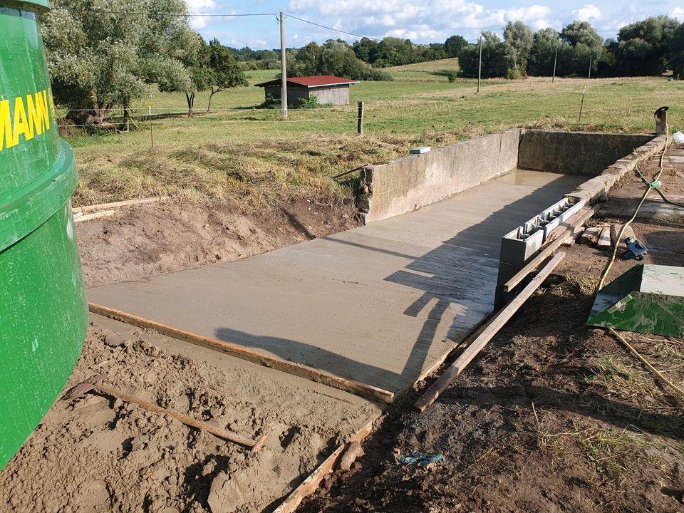 Betonmischarbeiten jeglicher Art Haus u.Hallenbau. in Güstrow