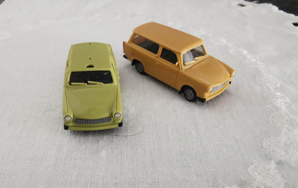 2 x Modellauto Trabant 601 Herpa 1:87 in Wolfsburg