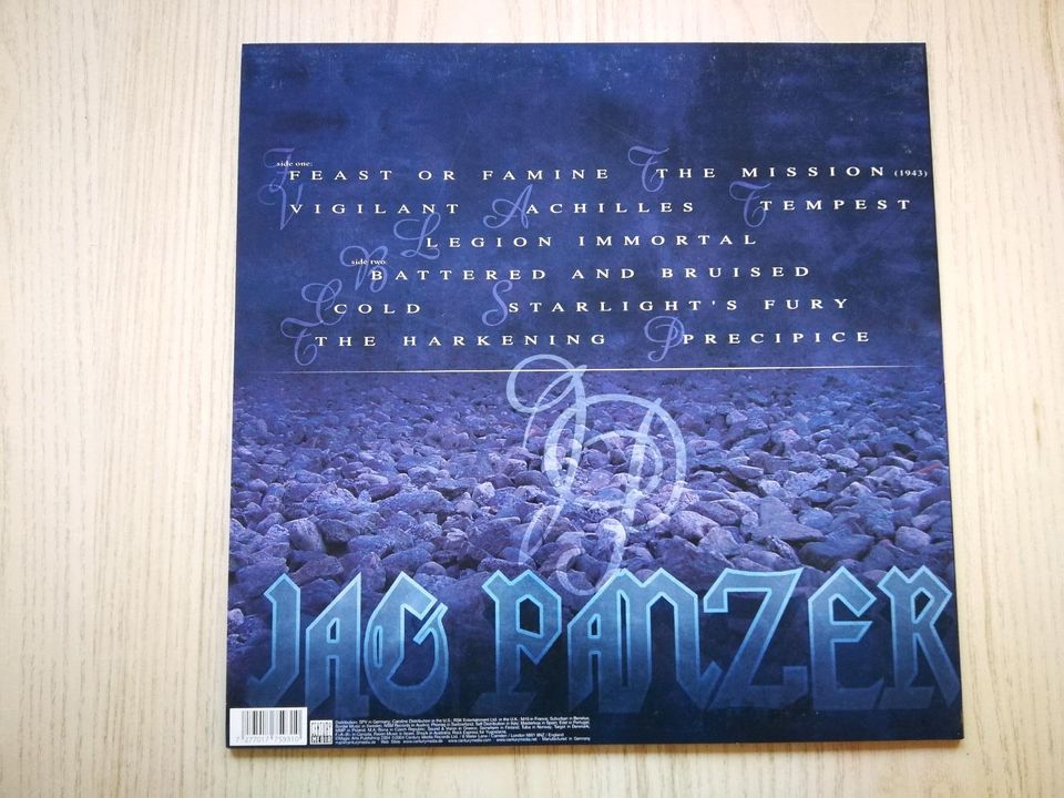 ⭐ Jag Panzer - Casting The Stones - Clear Vinyl 2004 in Eichwalde