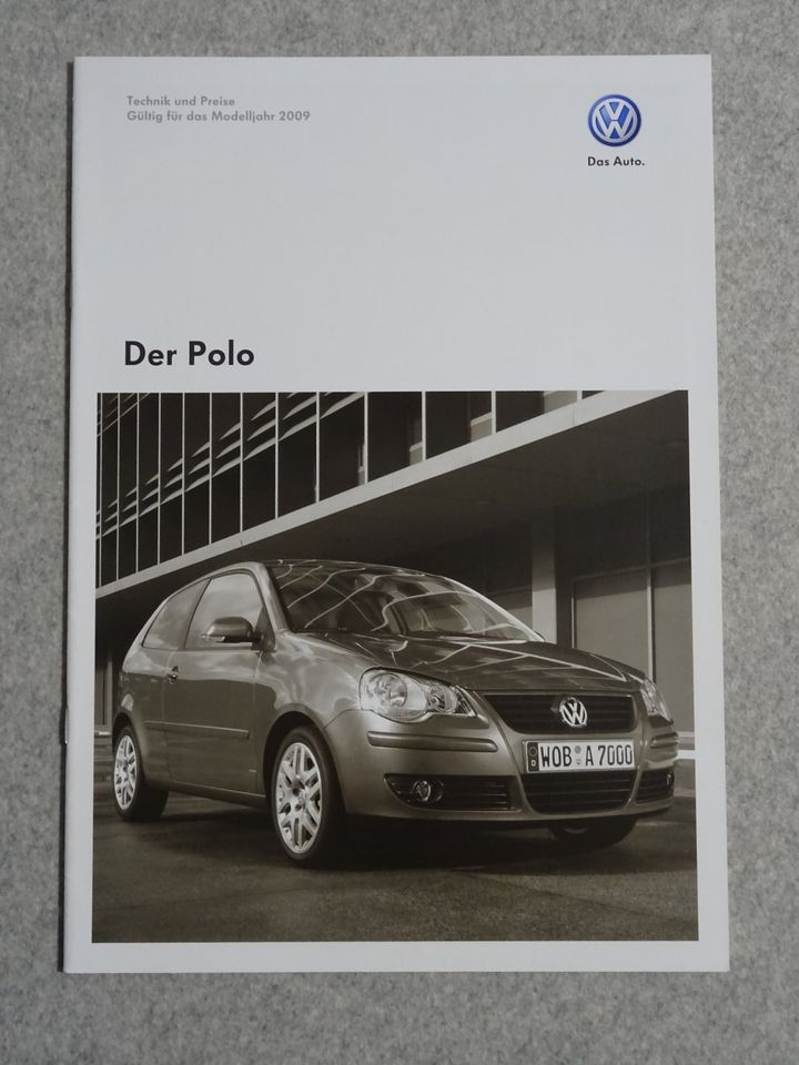 VW Polo 9N3 Prospekt (inkl. Preisliste) in Nienburg (Weser)