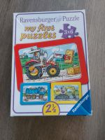 Ravensburger Puzzle my first puzzle 3x6 Baufahrzeuge Baden-Württemberg - Müllheim Vorschau