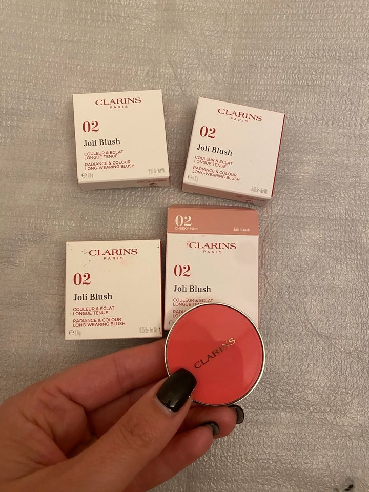 Clarins Joli Blush 02 Mini als Set in Berlin