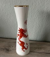 Vase, Dresdner Handmalerei „Roter Drache" Niedersachsen - Emmerthal Vorschau