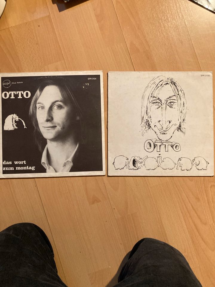 Vinyl Schallplatten Otto Waalkes Wort zum Sonntag und Live in Nürnberg (Mittelfr)