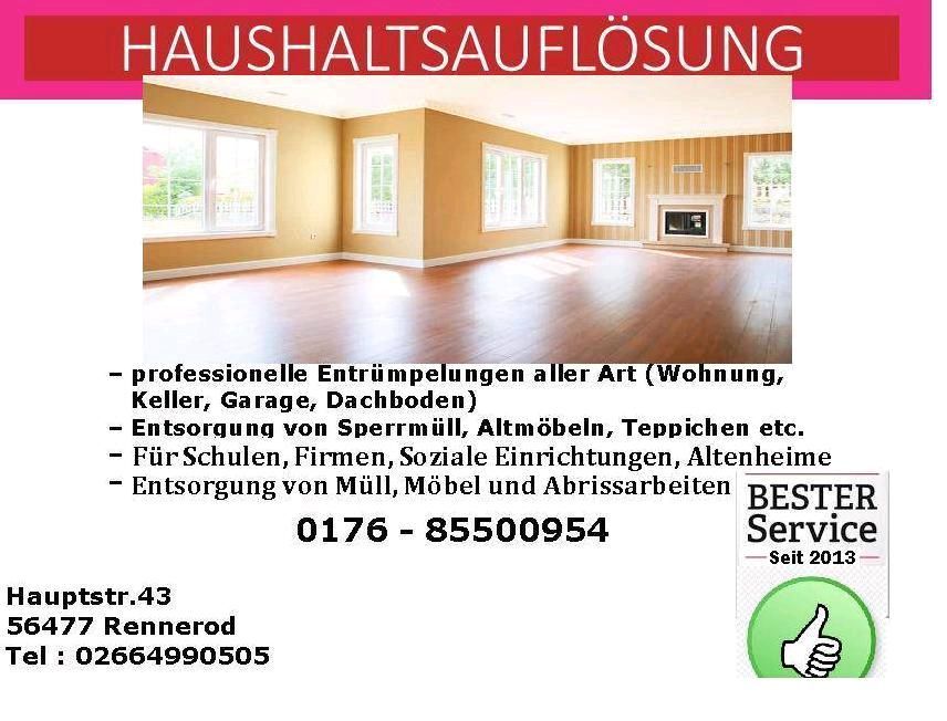 Haushaltsauflösungen Wohnungsauflösung in Elsoff (Westerwald)