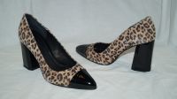 Provocateur echt Leder Leo Look High Heel Blockabsatz Pumps Gr.39 Hessen - Bad Camberg Vorschau