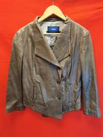 Lederjacke Echtleder Vintage Jacke beige taupe MEXX Gr 42 Berlin - Mitte Vorschau