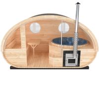 Hot Tub mit Dach mit inkl/Holzofen und Luxusausstattung 4m Nordrhein-Westfalen - Castrop-Rauxel Vorschau