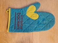 "Ich liebe backen" Backhandschuh Backofenhandschuh Topflappen Aachen - Laurensberg Vorschau