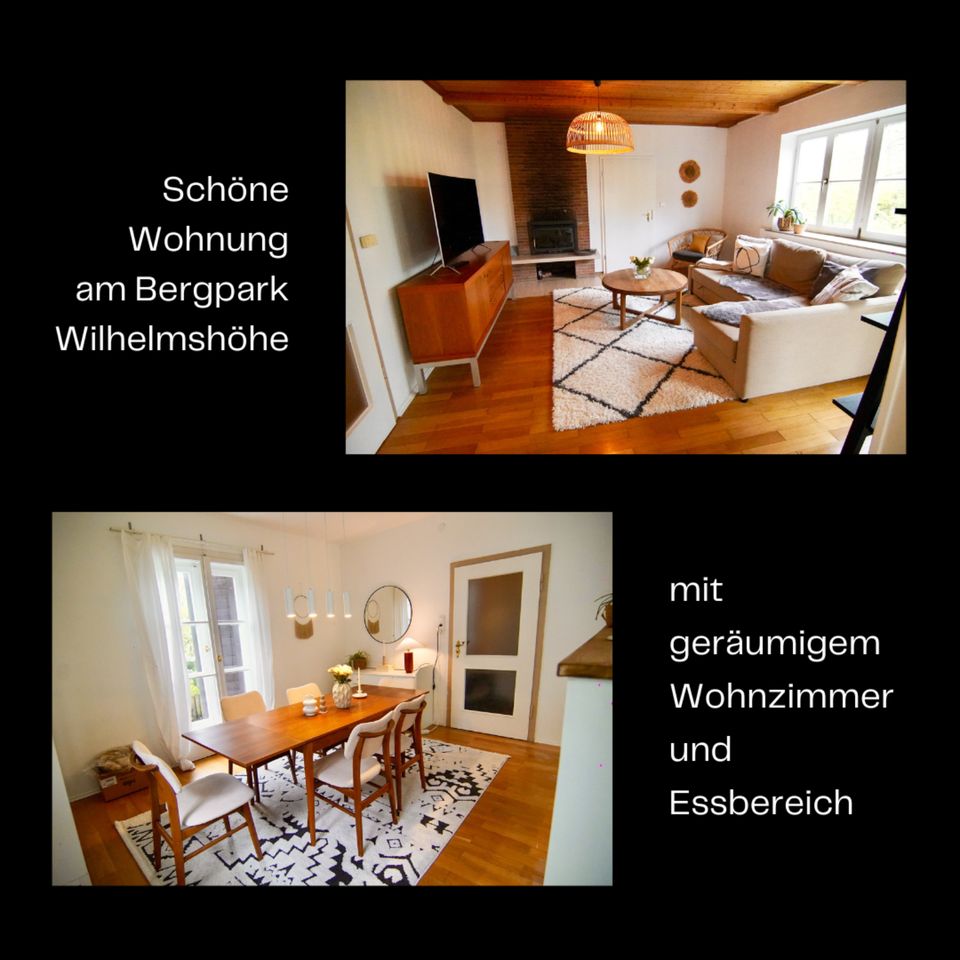 Möblierte Wohnung mit Reinigung und Gärtner in Bad Wilhelmshöhe in Kassel