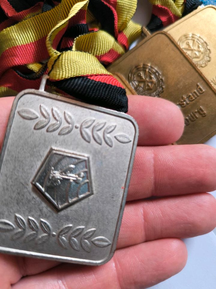 DDR Medaillen in Wolfen
