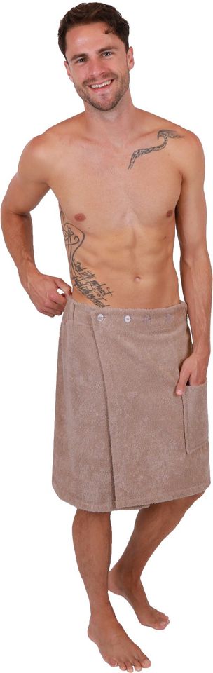 Herren & Damen Saunakilt Frottee Sauna Kilt Wellness in Hohenstein