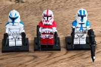 Star Wars Mini Figuren 3 Stück Clone Trooper incl. Captain Rex Bayern - Wackersdorf Vorschau